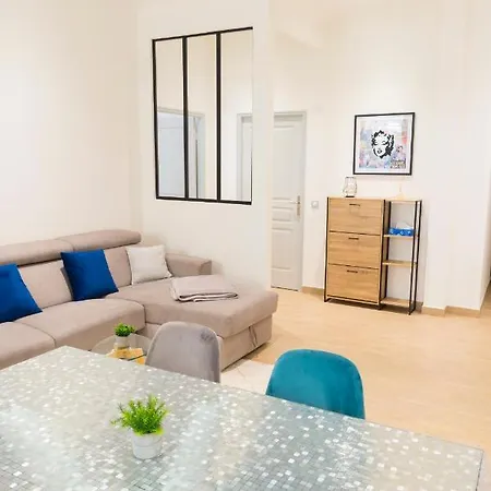 Apartment Jardin Des Muses - 2 Pieces - Parking Carre D'or